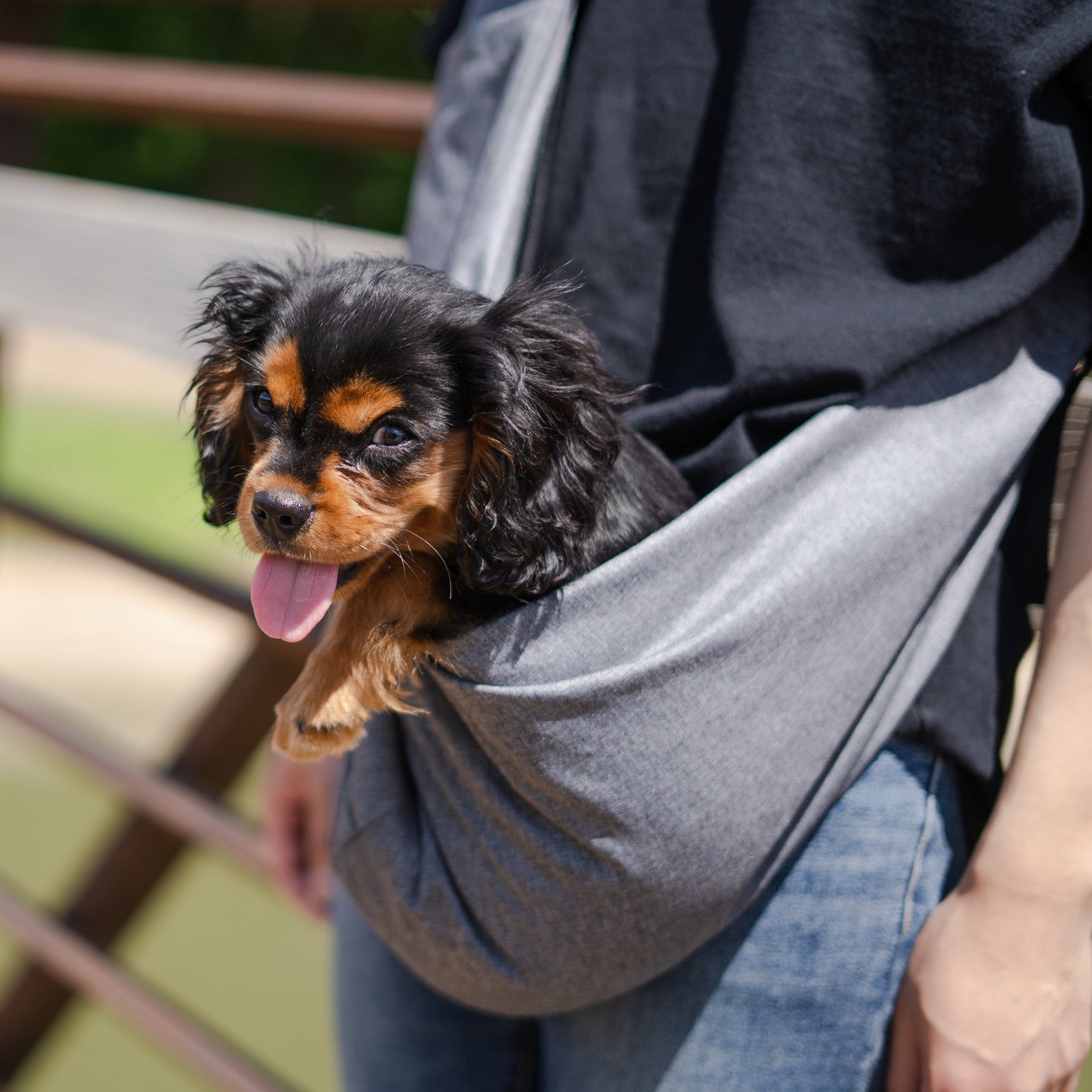 Comfortable & Hands-Free Travel Sling for Small Pets