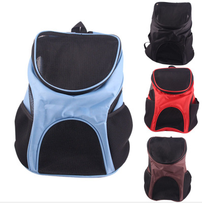 Explore Together! Breathable Oxford Mesh Pet Backpack Carrier